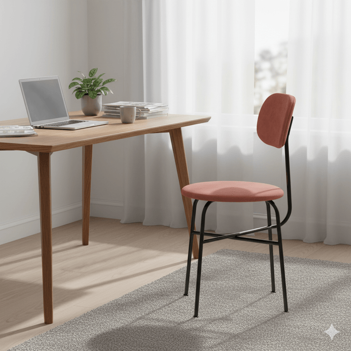 Afteroom Plus, Dining Chair, Steel Base, CA7832/069 City Velvet - ökenhem