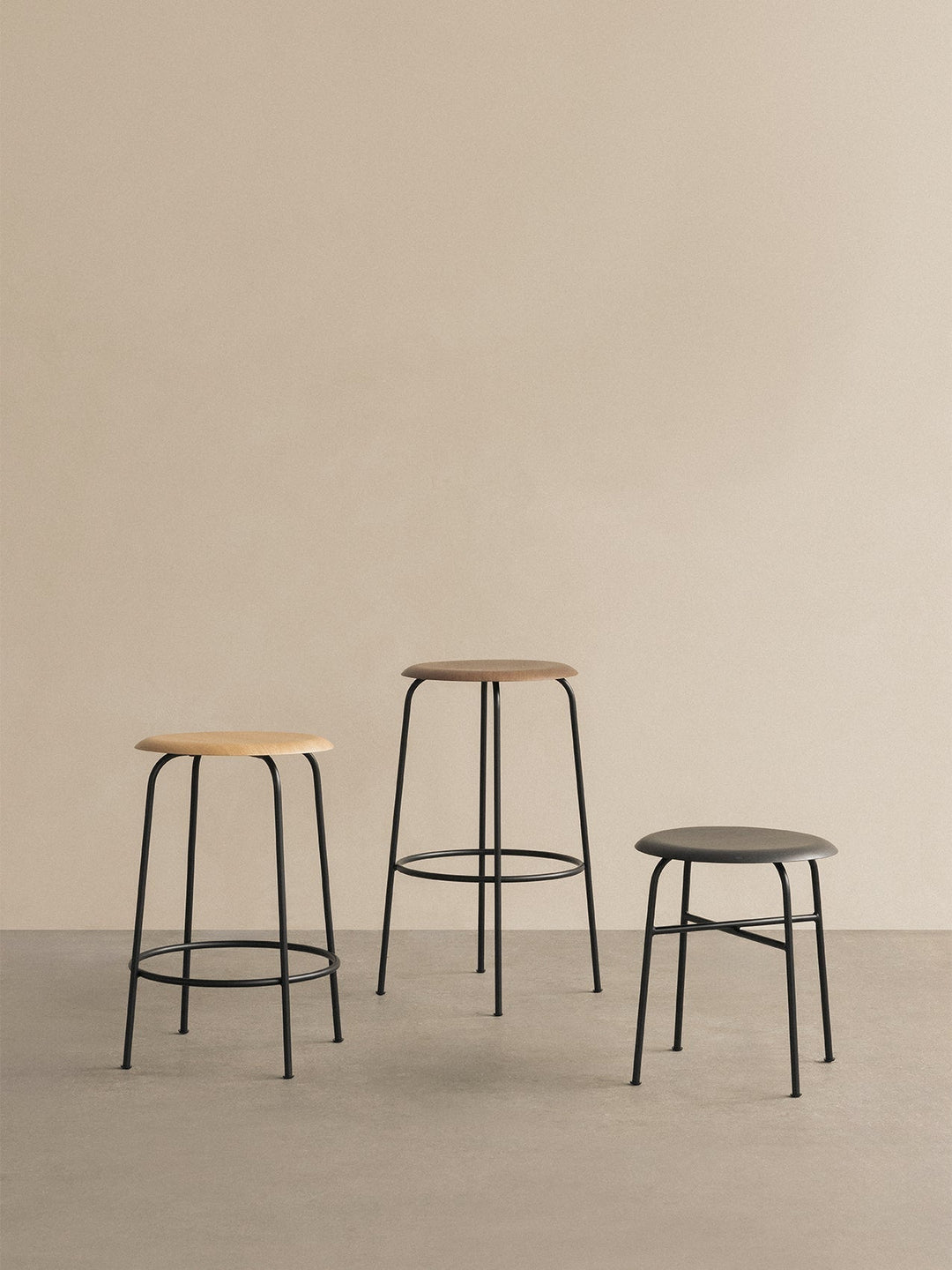 Afteroom Stool, Non - Upholstered - ökenhem