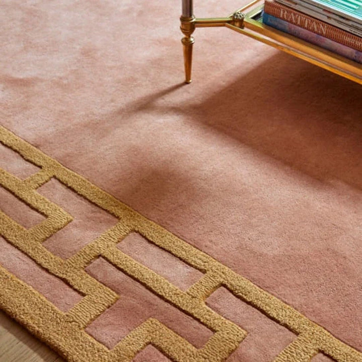 Alice Crawley Indochine Wool Rug - Mellow Rose - ökenhem