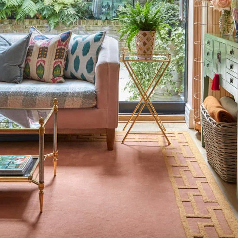 Alice Crawley Indochine Wool Rug - Mellow Rose - ökenhem