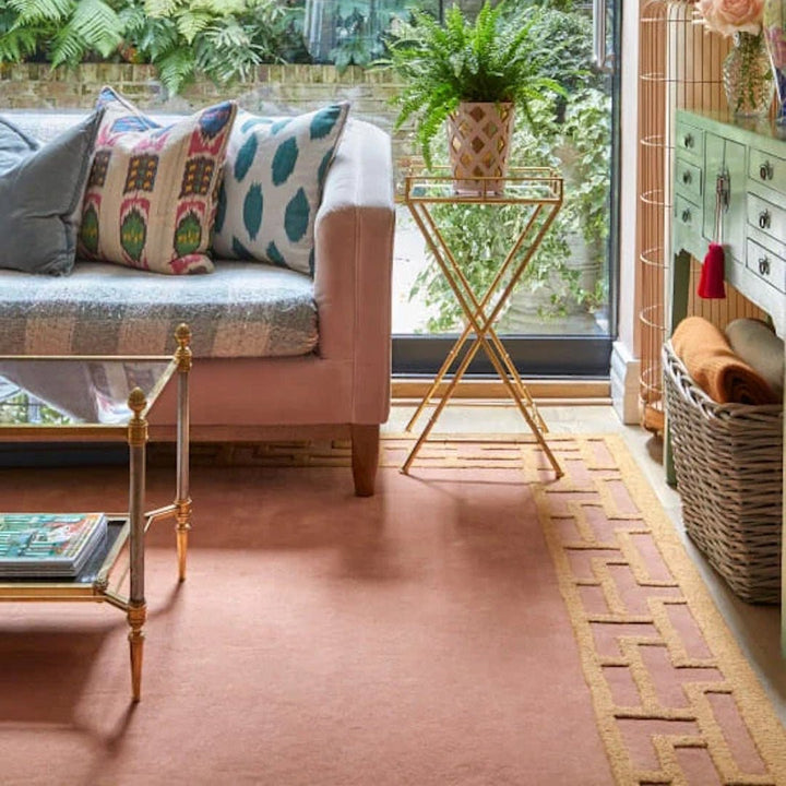 Alice Crawley Indochine Wool Rug - Mellow Rose - ökenhem