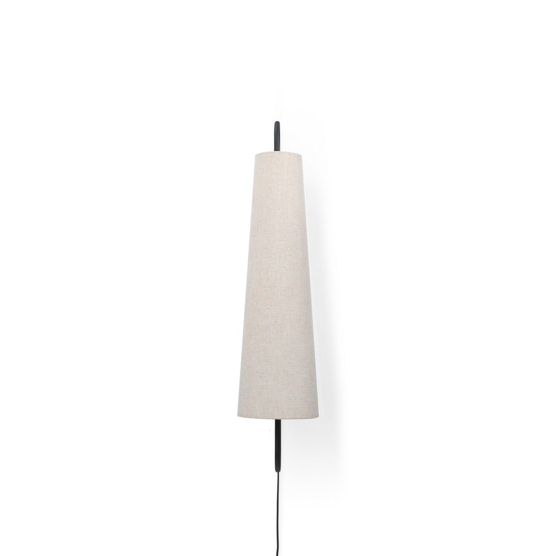 Ancora Wall Lamp - Black/Natural - ökenhem