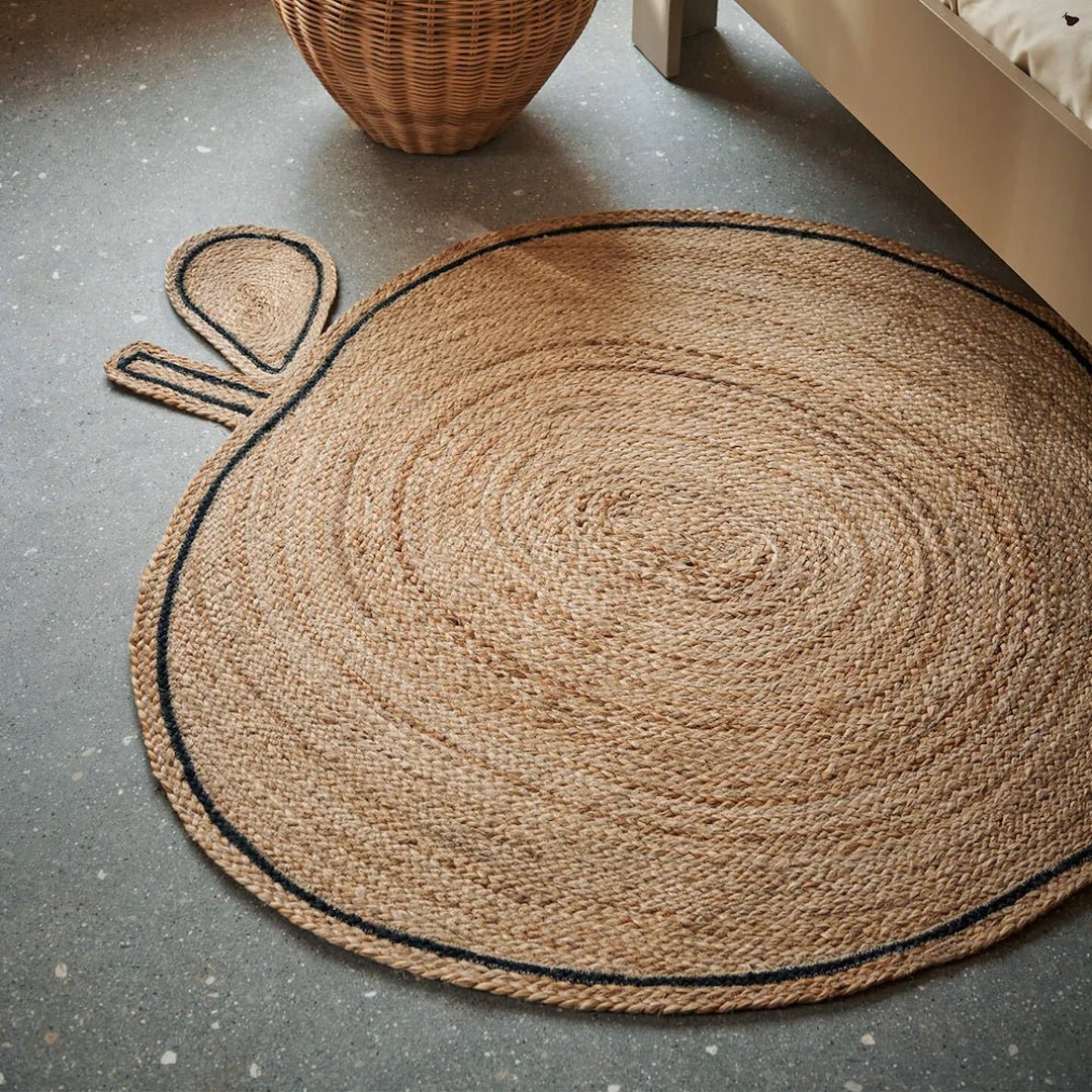 Apple Braided Jute Rug - Natural - ökenhem