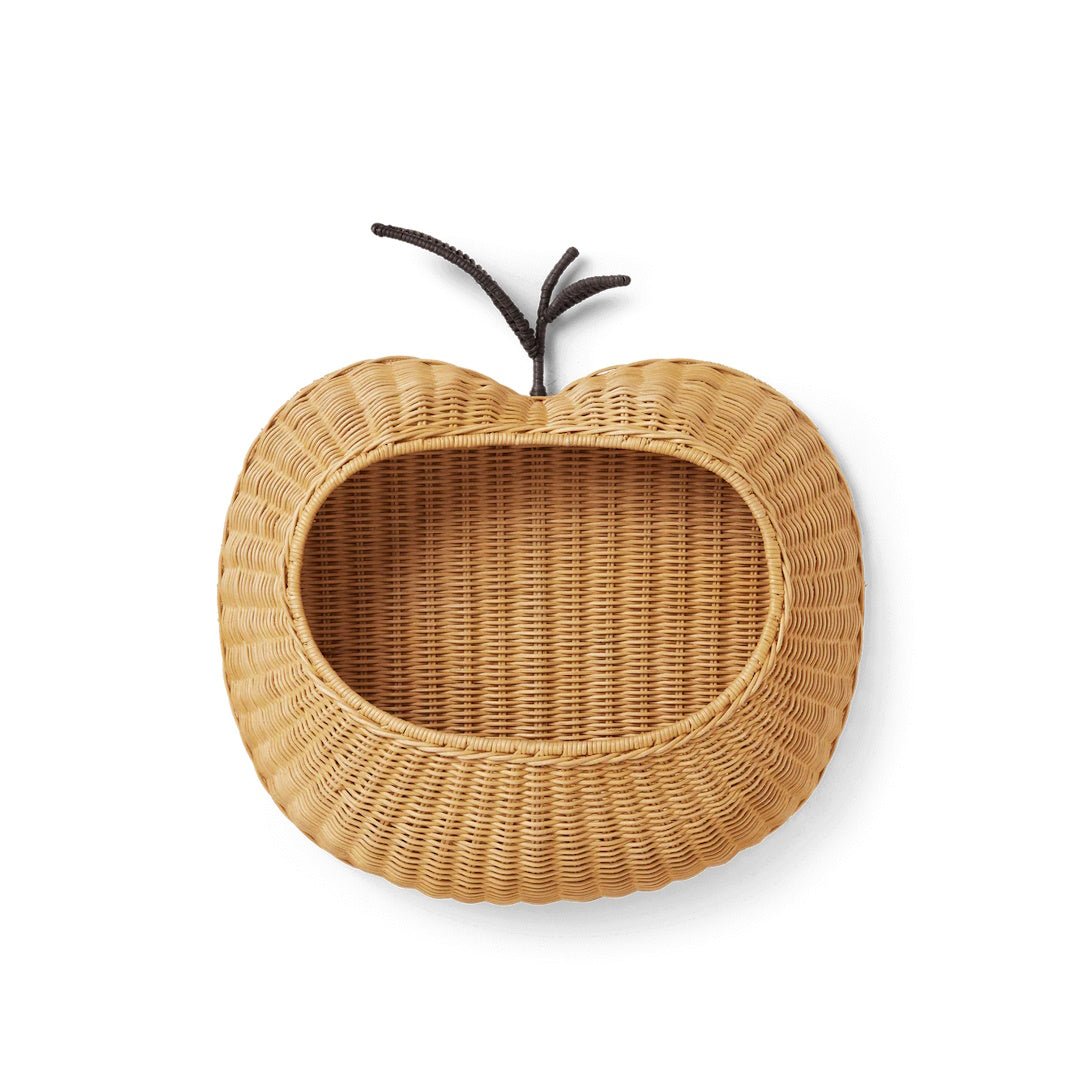 Apple Braided Wall Pocket - Natural - ökenhem