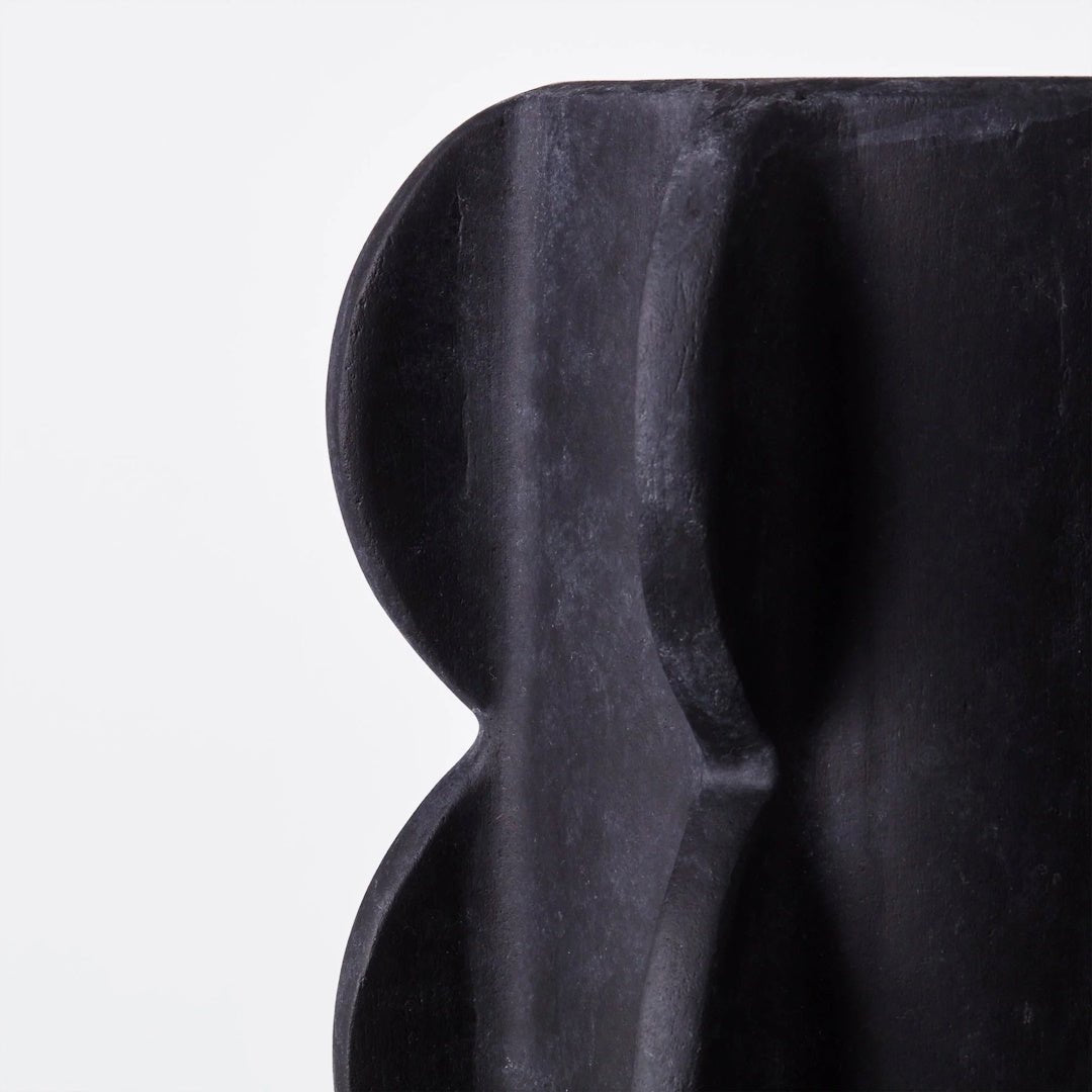 Arcissimo Vase Black Medium - ökenhem