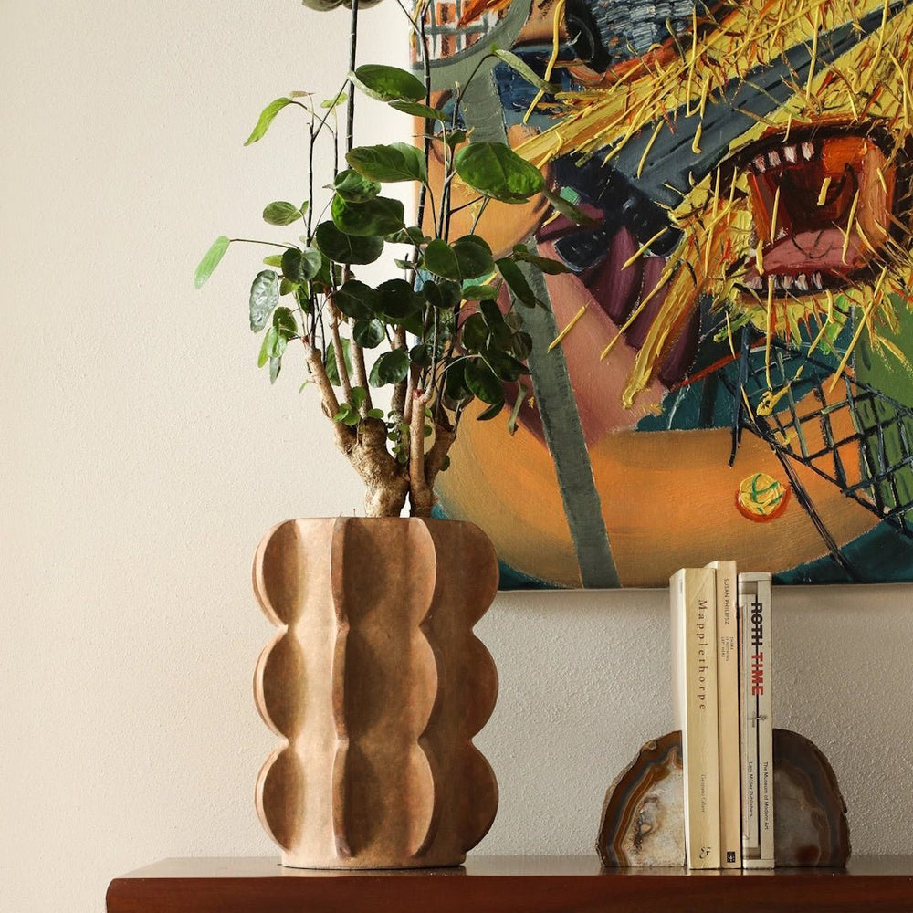 Arcissimo Vase Brown Medium - ökenhem