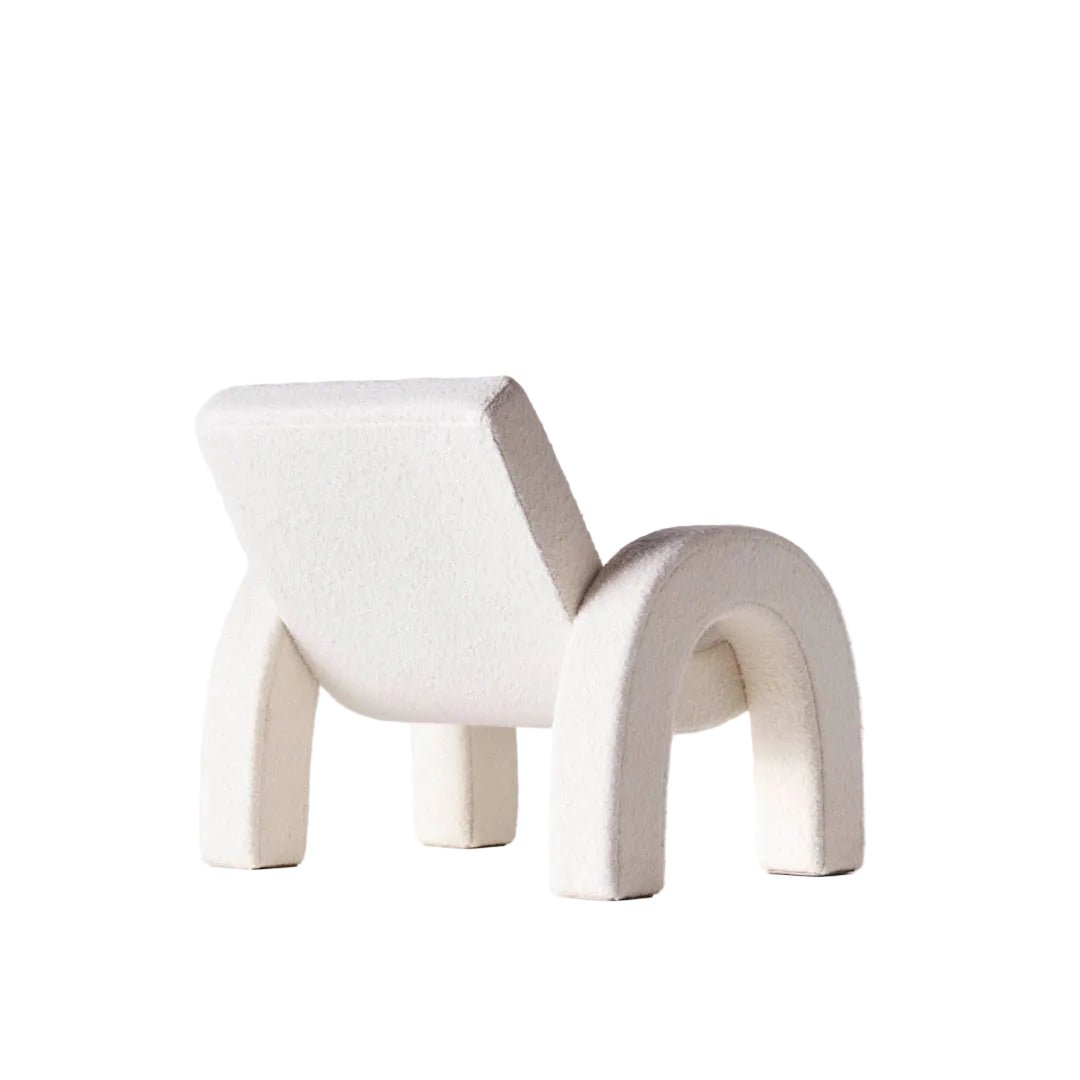 Arco Lounge Chair Boucle White - ökenhem