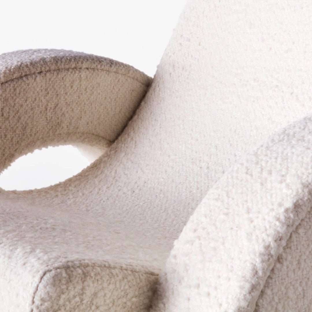 Arco Lounge Chair Boucle White - ökenhem