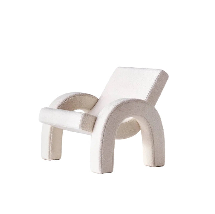 Arco Lounge Chair Boucle White - ökenhem
