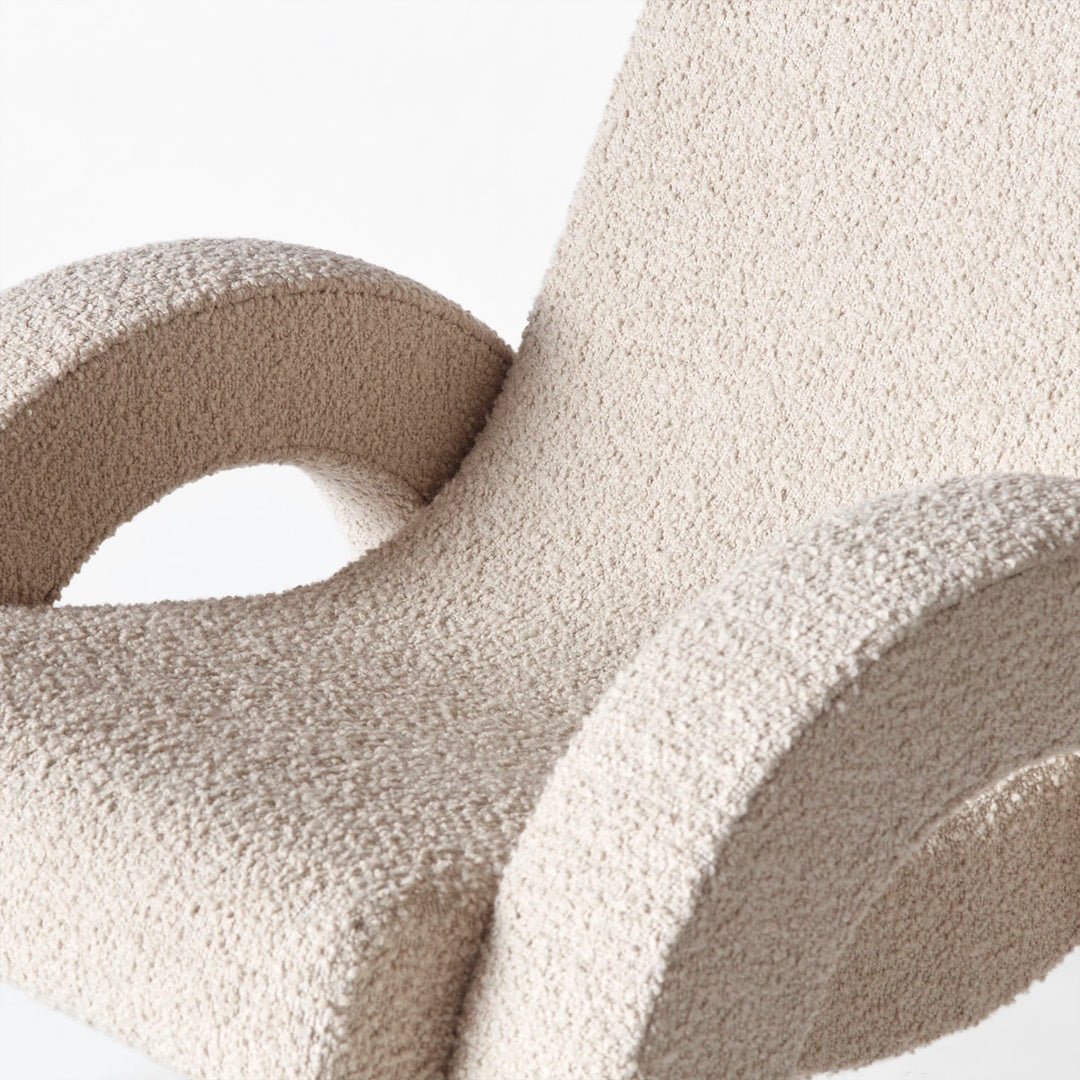 Arco Lounge Chair Small Boucle Beige - ökenhem