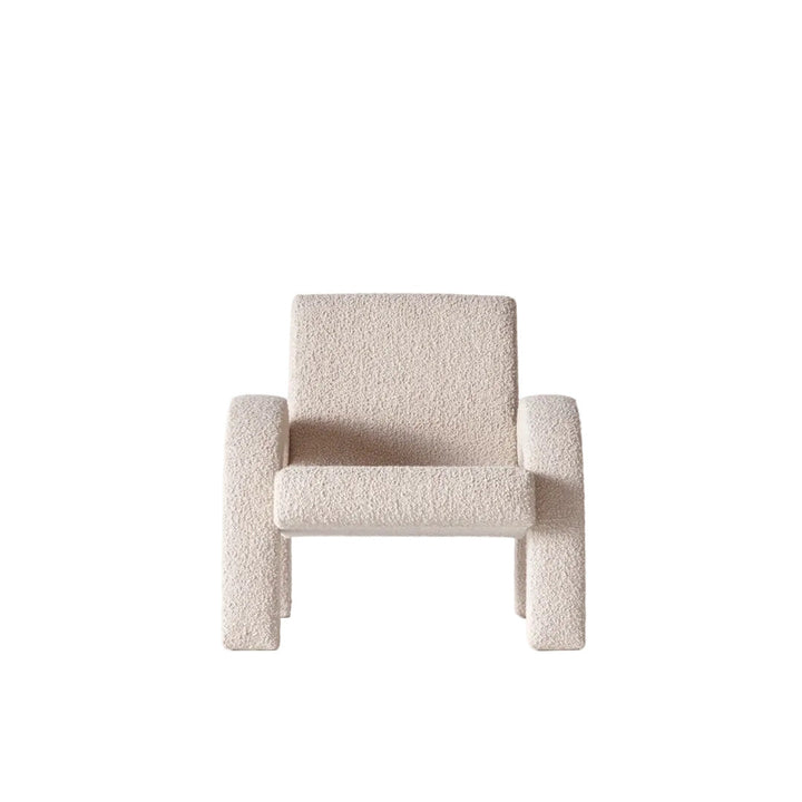 Arco Lounge Chair Small Boucle Beige - ökenhem