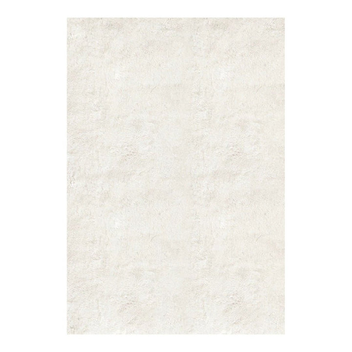 Artisan Plain Wool Rug - Bone White - ökenhem