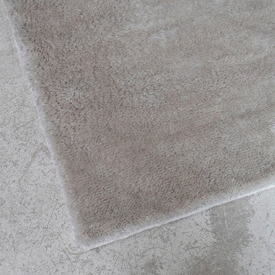 Artisan Plain Wool Rug - Francis Pearl - ökenhem