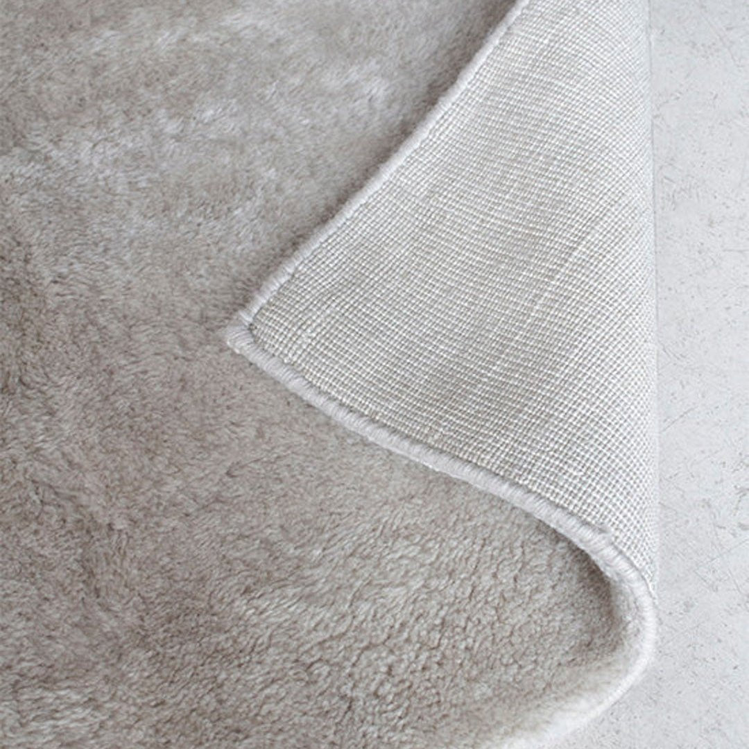 Artisan Plain Wool Rug - Francis Pearl - ökenhem