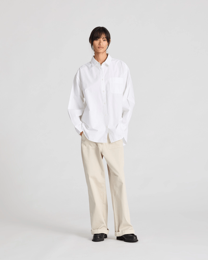 Astrid Poplin Long Sleeve Shirt - ökenhem