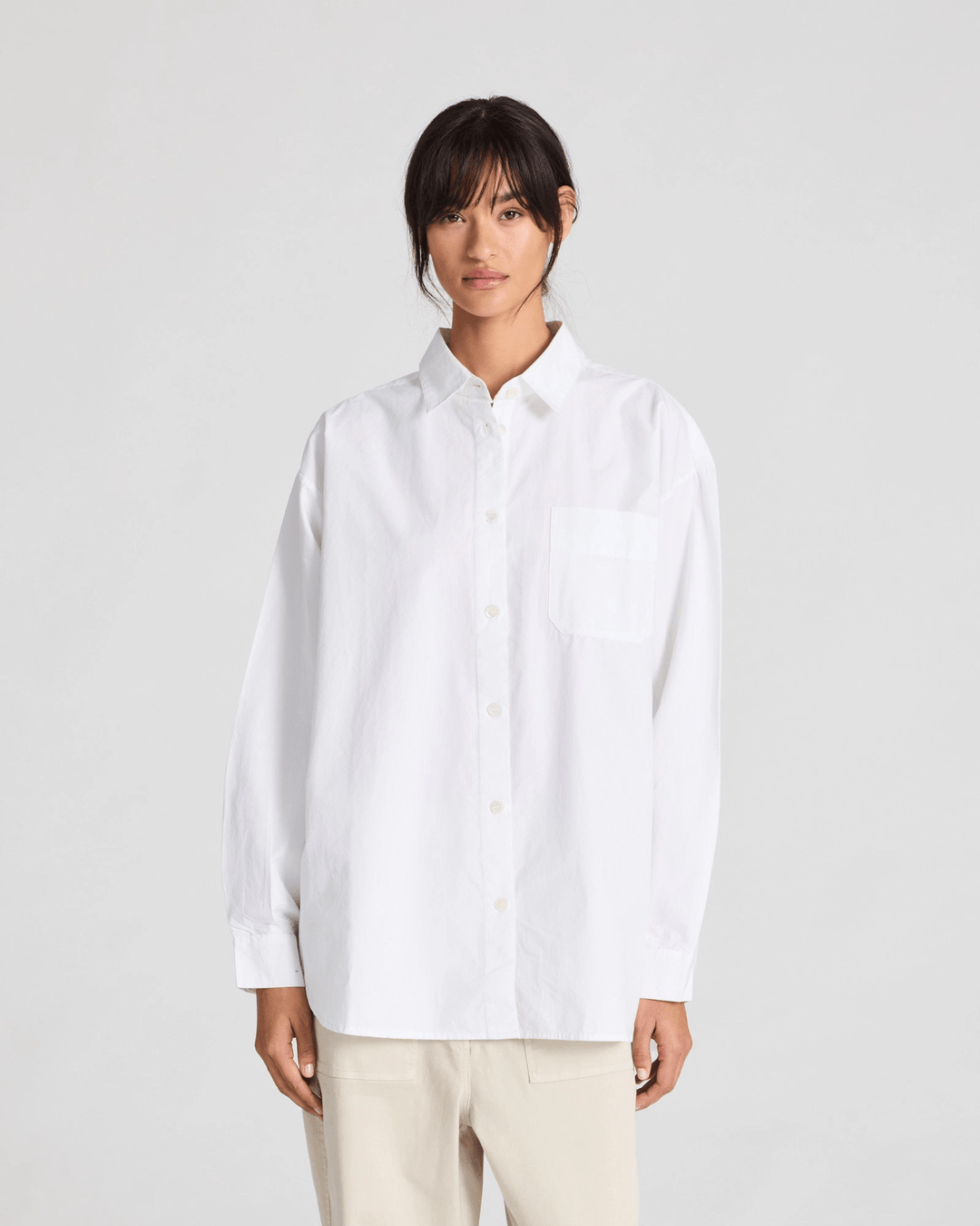 Astrid Poplin Long Sleeve Shirt - ökenhem