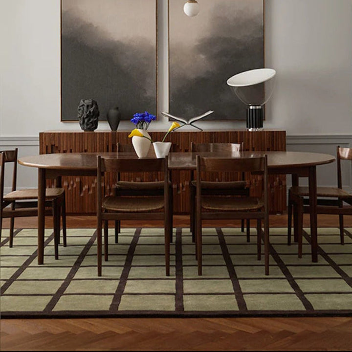 Avenue Wool Rug - Olive - ökenhem