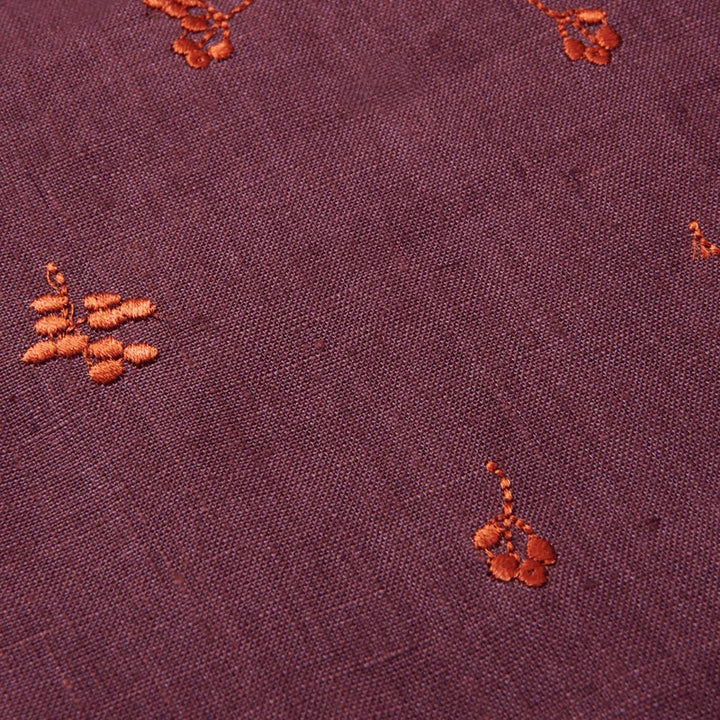 Baies Table Runner - Dark Grape/Picante Red - ökenhem
