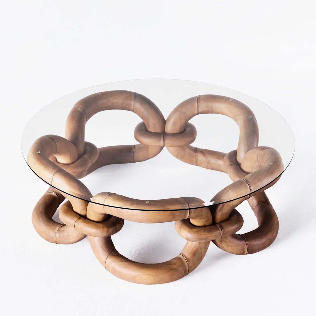 Bamboo Bracelet Sofa Table - ökenhem