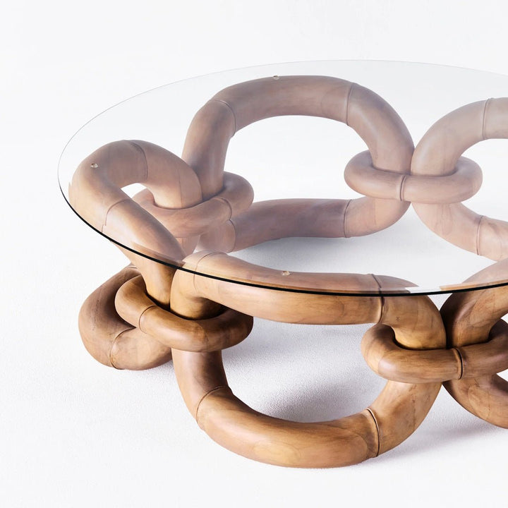 Bamboo Bracelet Sofa Table - ökenhem