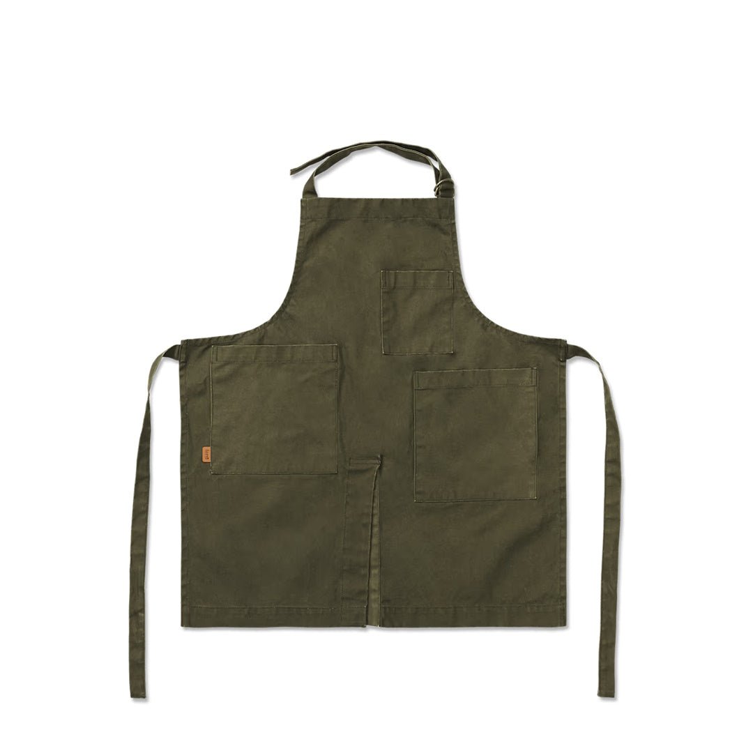Bark Garden Apron - Olive - ökenhem