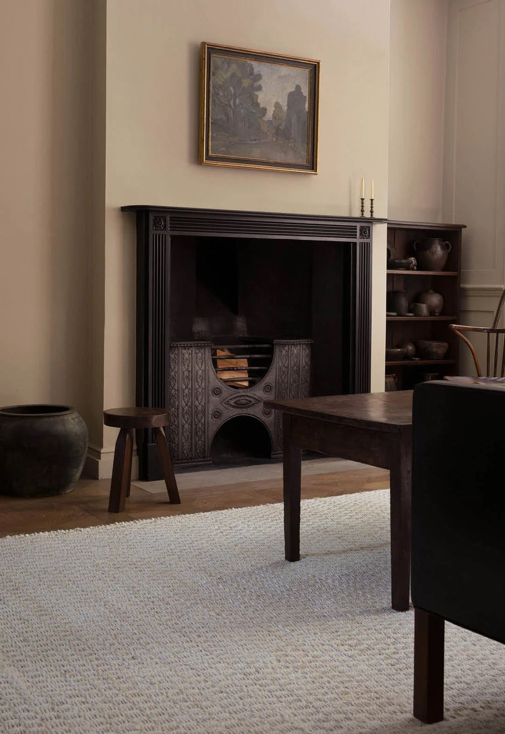 Barley Jute Rug - Bone White - ökenhem