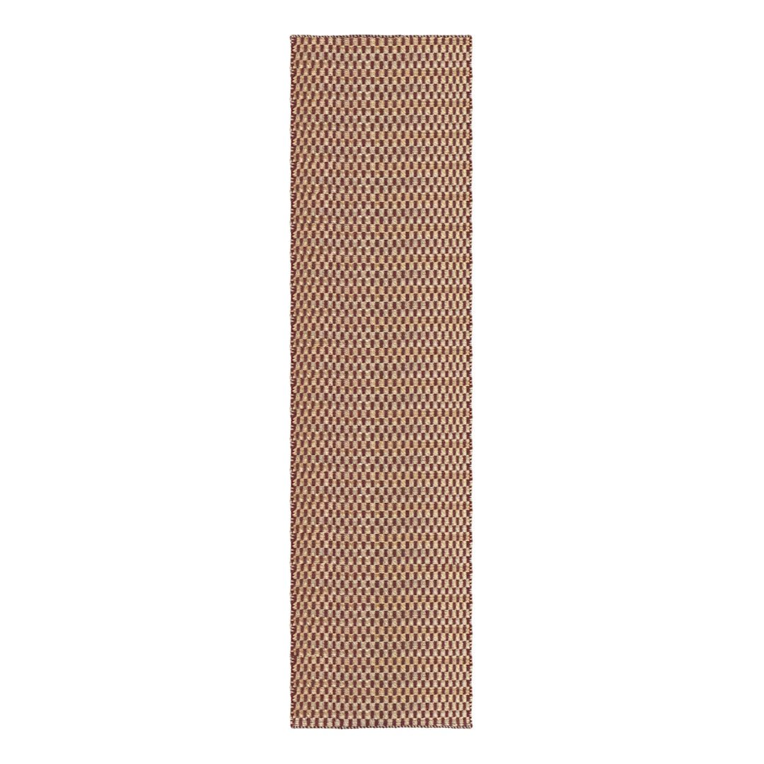 Barley Jute Rug - Burgundy - ökenhem