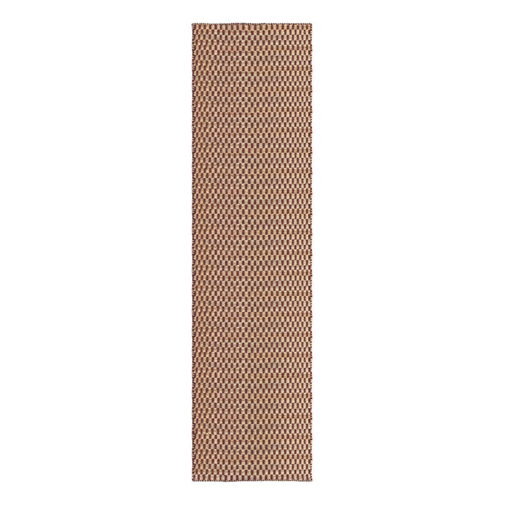 Barley Jute Rug - Burgundy - ökenhem