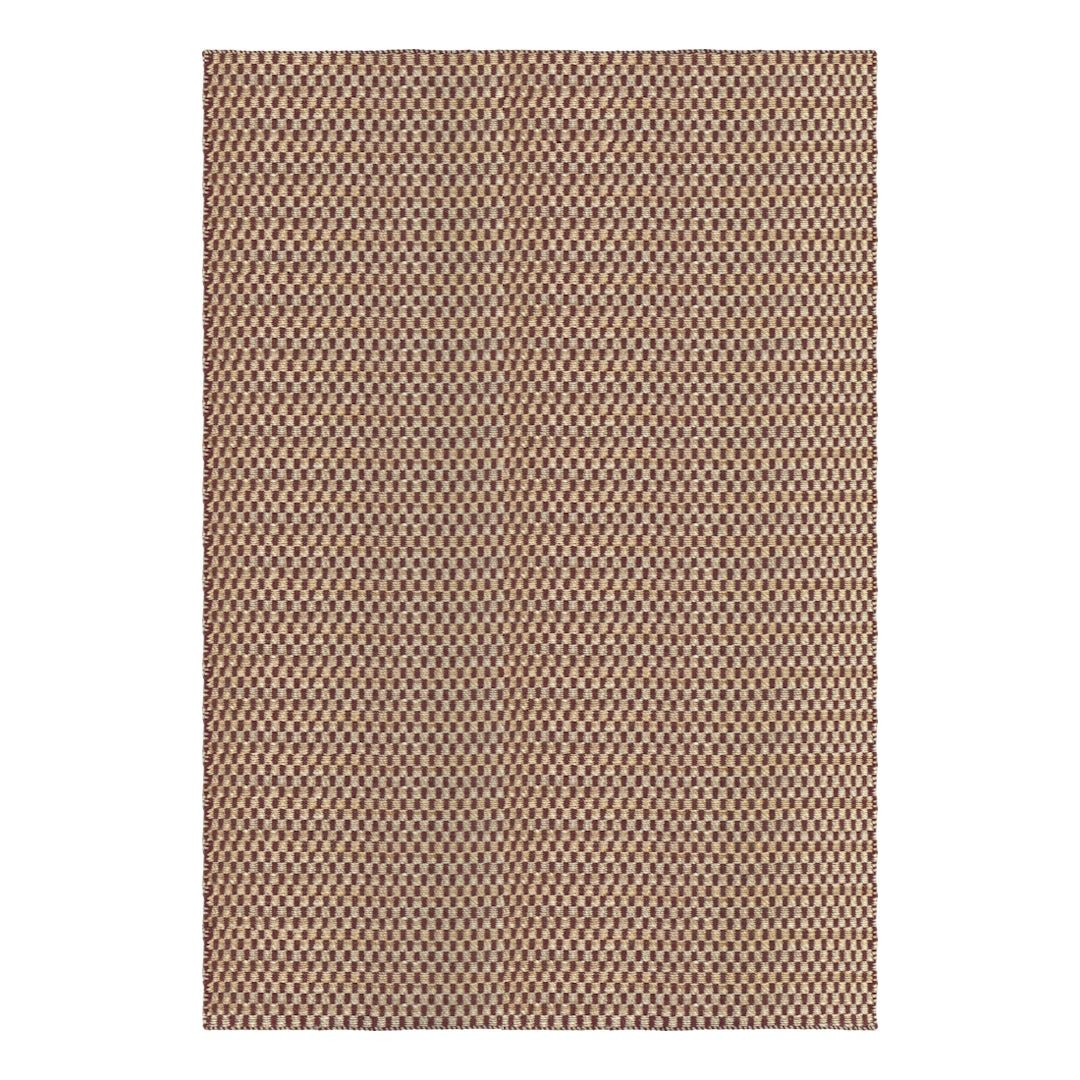 Barley Jute Rug - Burgundy - ökenhem