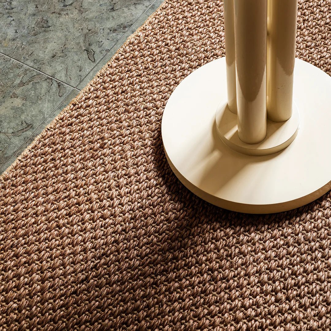 Basket Weave Sisal Rug - Brown - ökenhem