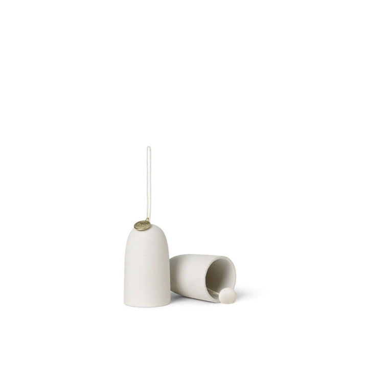 Bell Ceramic Ornament - Set of 2 - ökenhem