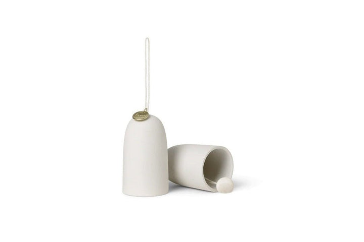 Bell Ceramic Ornament - Set of 2 - ökenhem