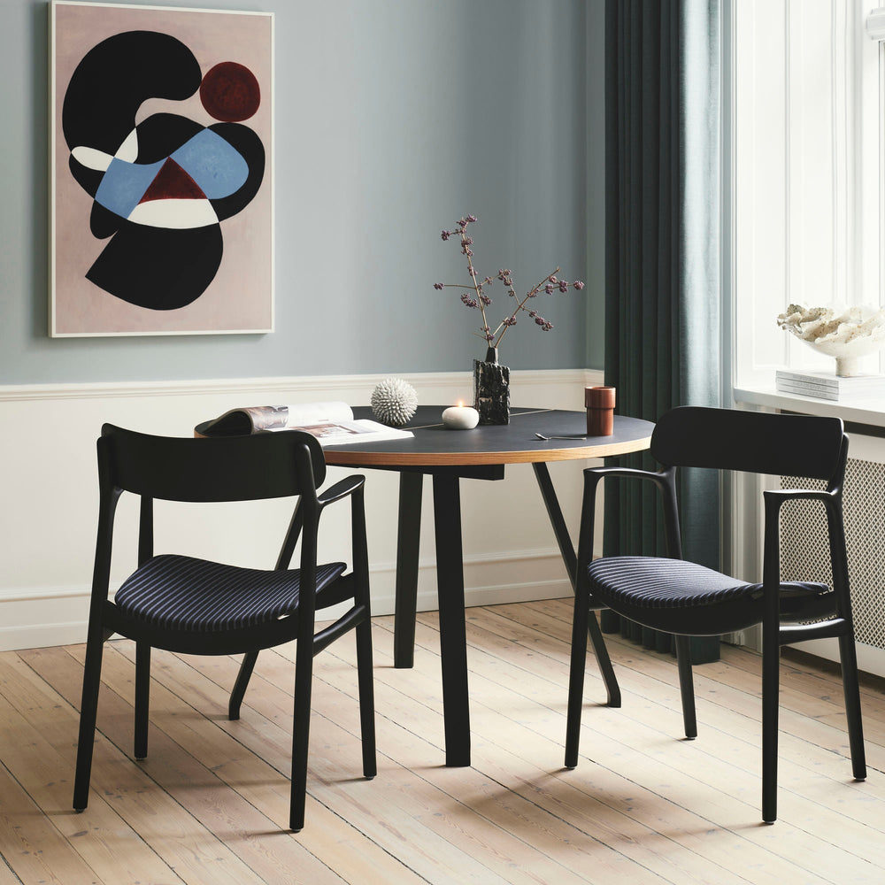 Bent Hansen Asger Chair, Black - painted Beech - ökenhem