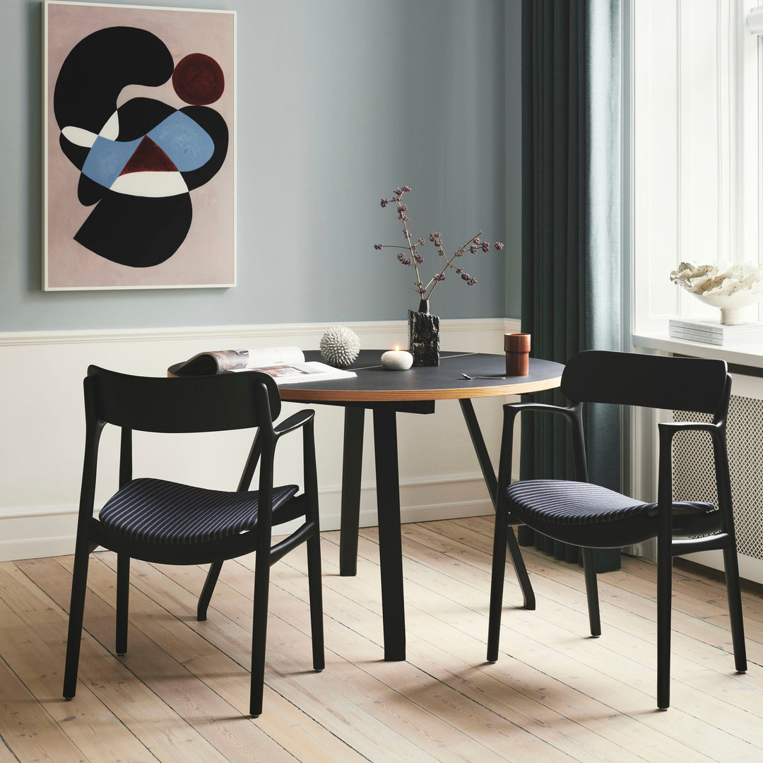 Bent Hansen Asger Chair, Black - painted Beech - ökenhem
