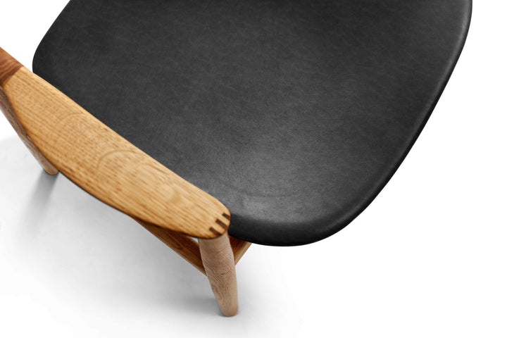 Bent Hansen Asger Chair, Oiled Oak, Upholstered - ökenhem