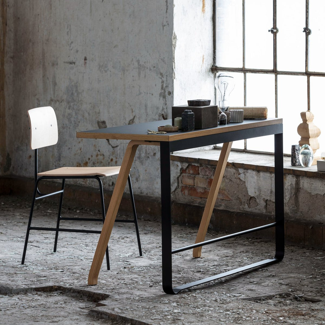 Bent Hansen Hemingway Desk, Oak/Black - ökenhem