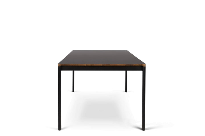 Bent Hansen Meet Table, Black Laminate w/Oak Edges - ökenhem