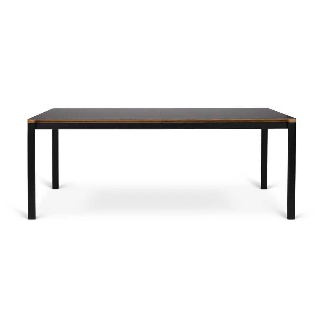 Bent Hansen Meet Table, Black Laminate w/Oak Edges - ökenhem