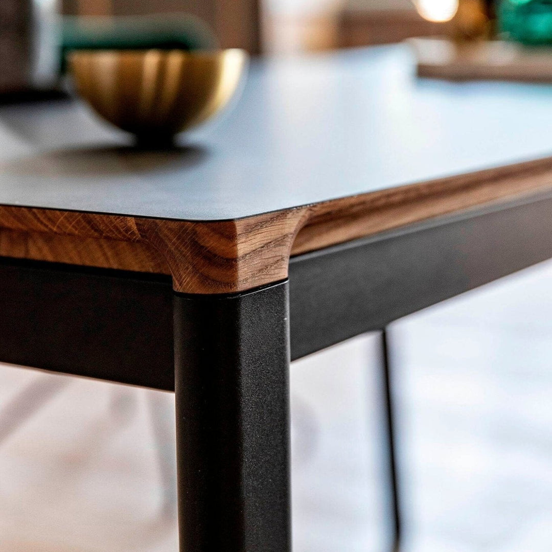 Bent Hansen Meet Table, Oak w/Oak Edges and Extension w/2 Leaves - ökenhem