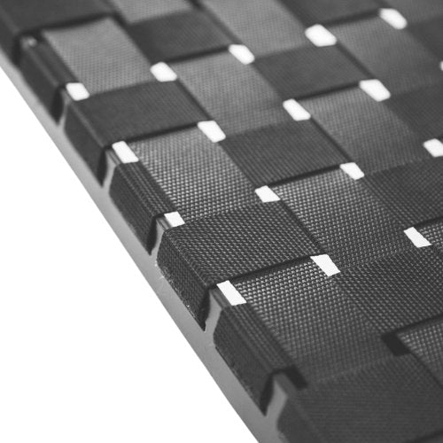 Bent Hansen Plaited Bench Nylon, Black - ökenhem