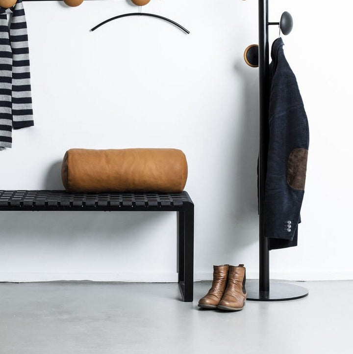 Bent Hansen Plaited Bench Nylon, Black - ökenhem