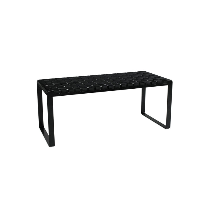 Bent Hansen Plaited Bench Nylon, Black - ökenhem