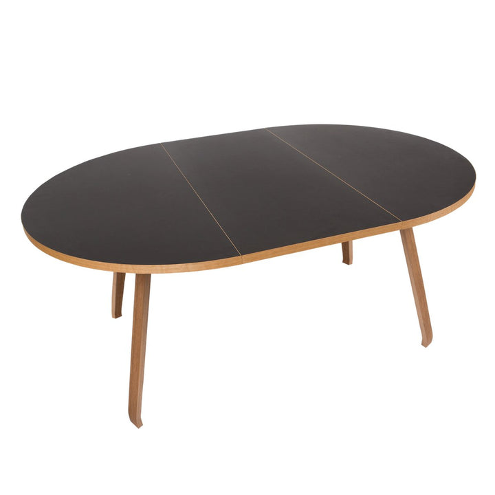 Bent Hansen Primum Table, Black Linoleum - ökenhem