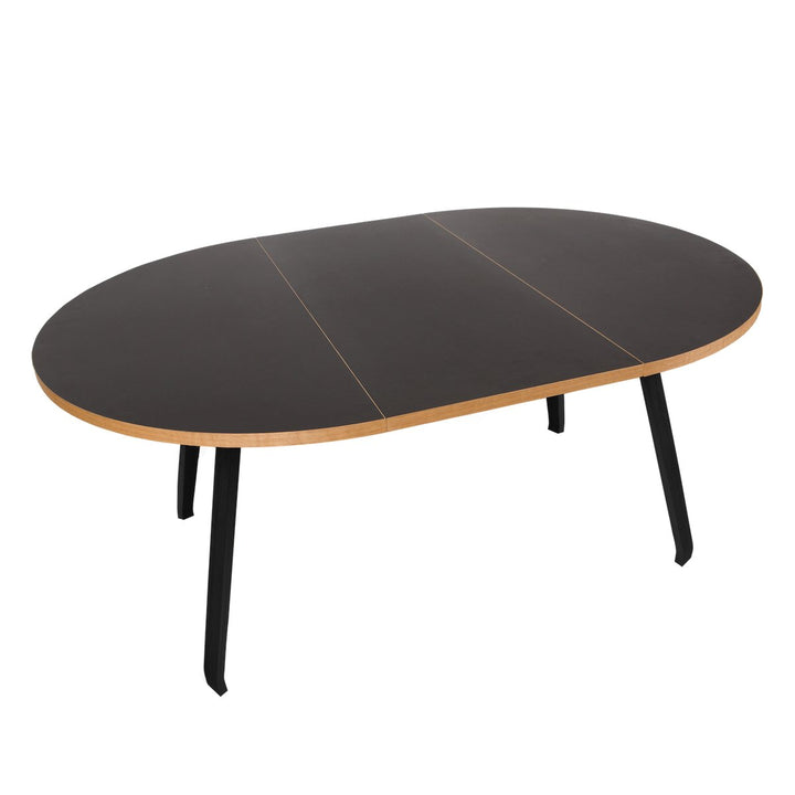 Bent Hansen Primum Table, Black Linoleum - ökenhem