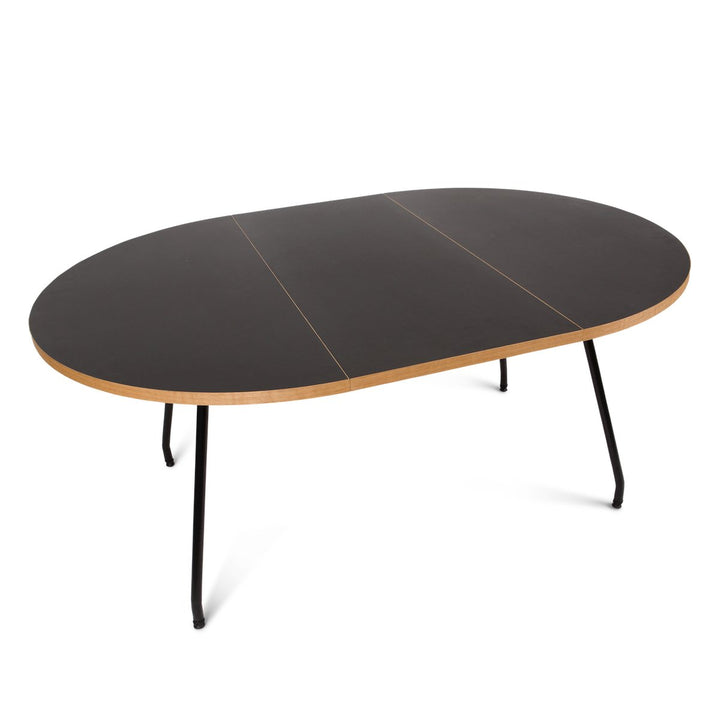 Bent Hansen Primum Table, Black Linoleum - ökenhem
