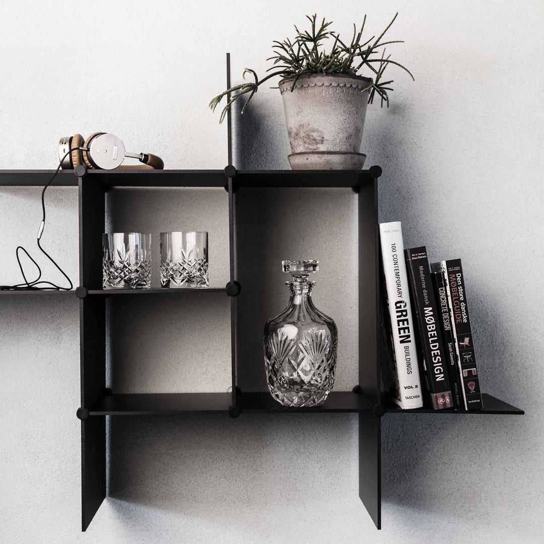 Bent Hansen Up The Wall Shelf, Black - ökenhem