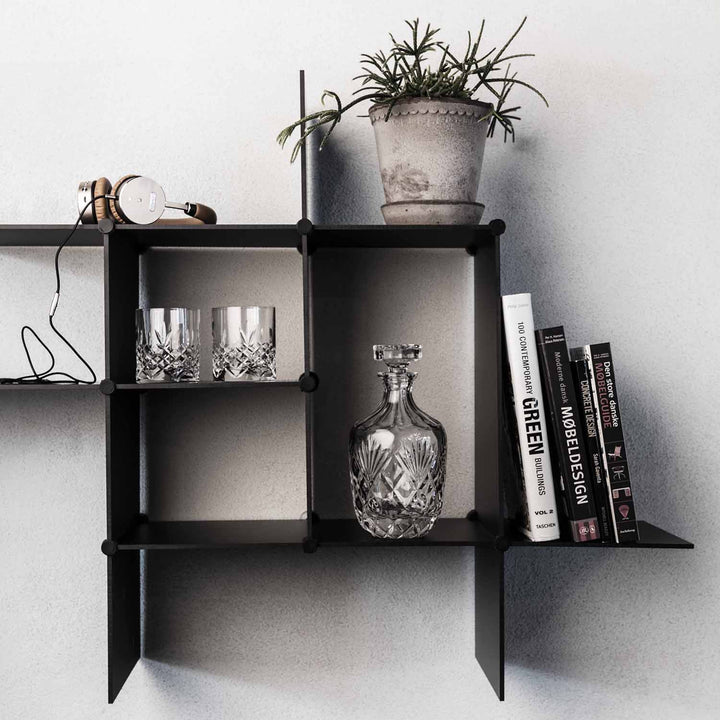 Bent Hansen Up The Wall Shelf, Black - ökenhem