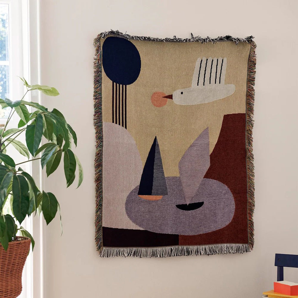 Bird Tapestry Blanket - ökenhem