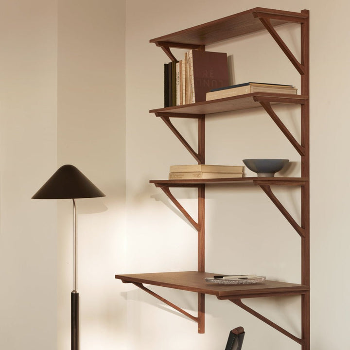 BM29 Shelf with Desk 1 - Wide - ökenhem