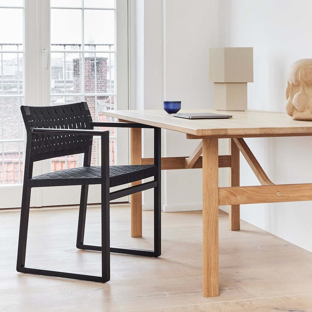 BM62 Armchair - Linen Webbing - ökenhem